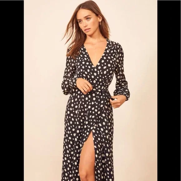 Reformation Susanna Wrap Midi - Picture 5 of 10